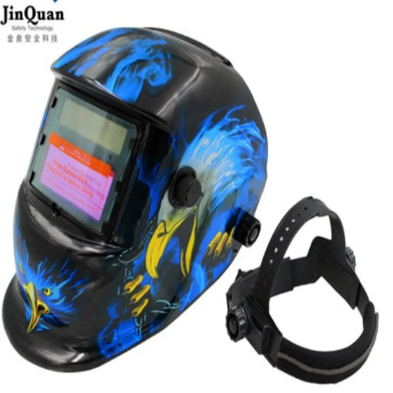 Солнечный автоматический Затмевая шлем заварки черного дуговой сварки Tig шлифовальный сварочный аппарат маска - Цвет: 6