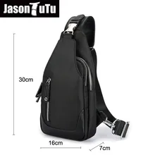 AliExpress Новое поступление Для мужчин Креста тела груди мешок слева и справа плечи прохладным человек сумка телефон pocke дропшиппинг B753
