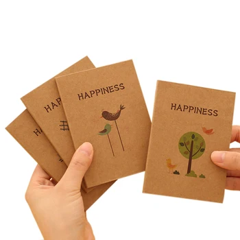 

1pcs/lot Korean vintage notebook journal cute notepad paper weekly planner accessories stationery diary agenda