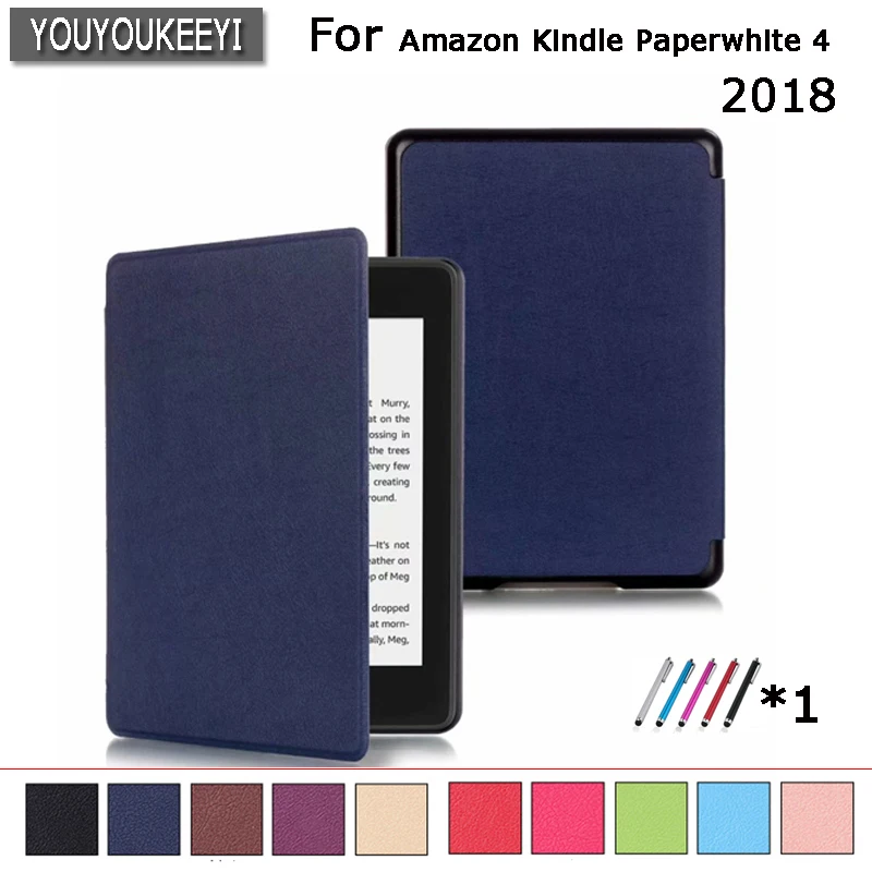 Умный чехол для Kindle Paperwhite 4 с автоматическим спящим режимом 6 дюймов