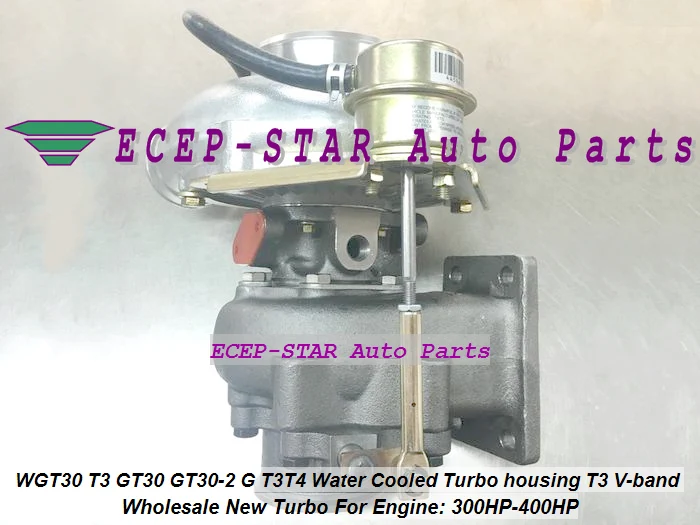 WGT30 T3 GT30 GT30-2 G T3T4 Turbo Turbocharger Turbine housing T3 V-band Water Cooled 300HP-400HP (2)
