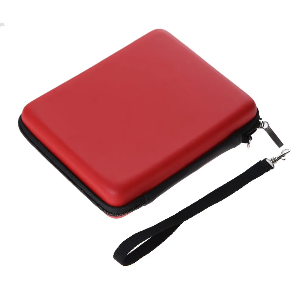 

New Gamepad Bags Box Promotion Red Anti-Shock EVA Protective Storage Case Cover Bag with Strap for Nintendo 2 DS Console