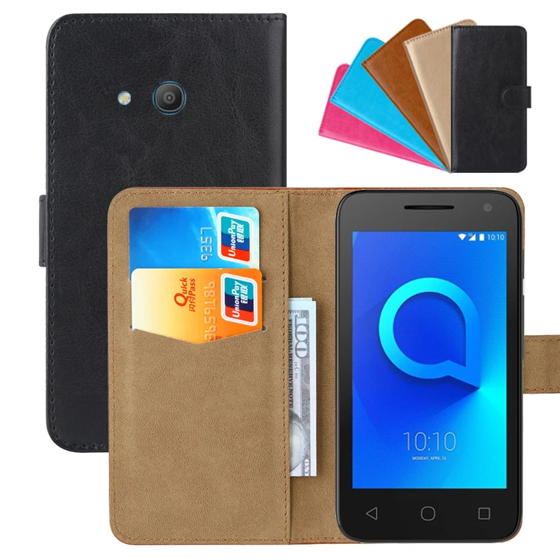 

Luxury Wallet Case For Alcatel 1E (U3 2018) PU Leather Retro Flip Cover Magnetic Fashion Cases Strap