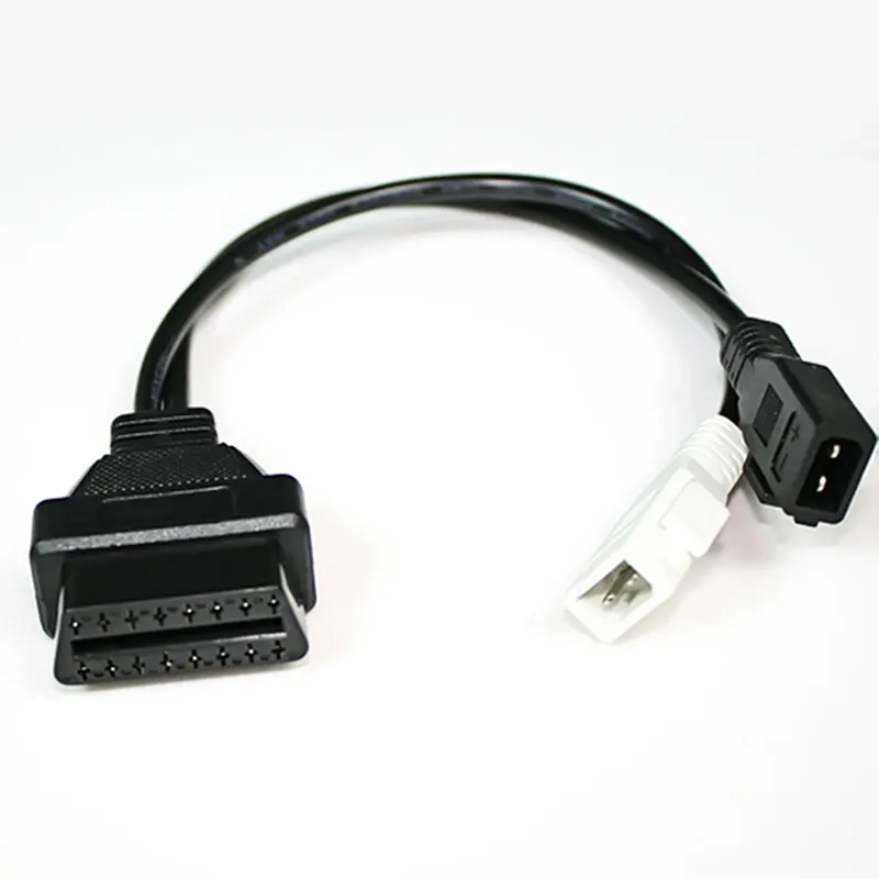 for-audi 2x2 cable to obd2-16pin cable4
