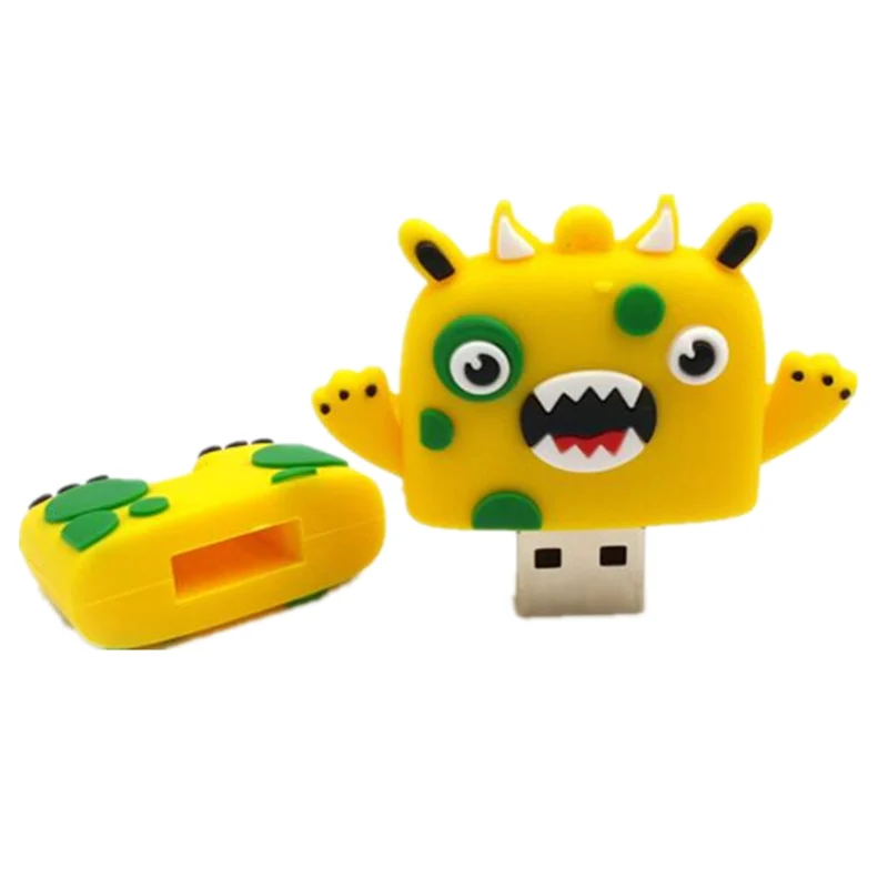 Флеш-карта памяти Usb флеш-накопитель 128GB Fox/Horse/Robot, 32GB 64GB 16G, Usb флеш-накопитель