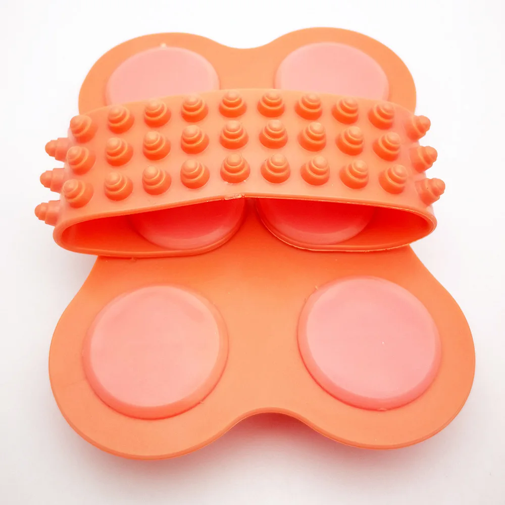 

360 Degree Rotation Metal Massage Roller Cellulite Hand-held Slimming Body Neck Shoulder Manual Massager Ball