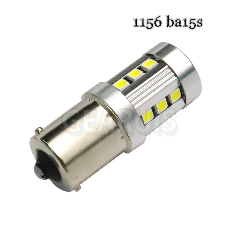 100 шт. 1157 BAY15D P21/5 Вт стробоскопическая вспышка 15 SMD 3030 0.35A 3030 1156 светодиодный автомобильный DRL стоп-сигнал заднего хода