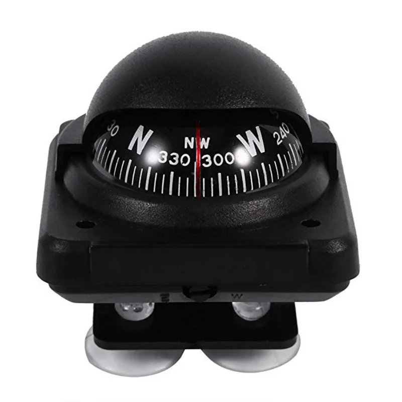 

Hot Professional Car Boat Ship Compass Ball Shaped Portable Vehicle Navigation Guide Pointing Instrument for Driving Sailing