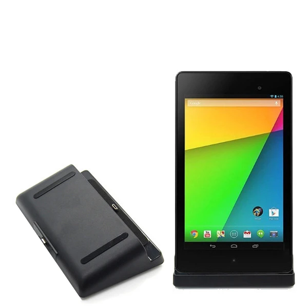 Новейшая зарядная подставка для док-станции+ USB кабель, планшет, зарядное устройство для Google Nexus 7 II черный