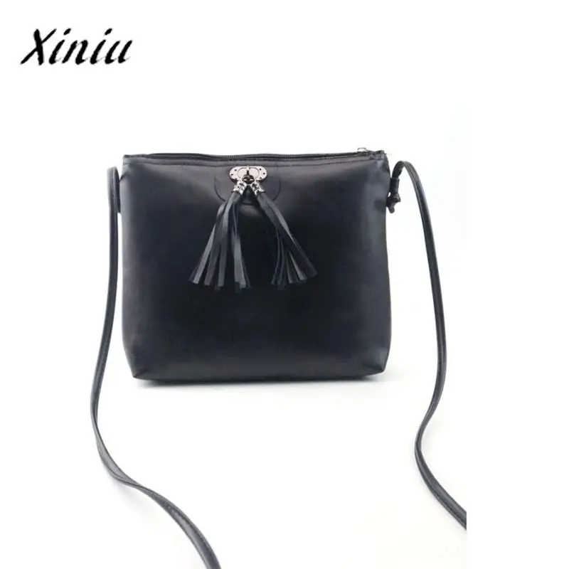 USPS XINIU Satchel Women bag Tassel Tote Ladies Purse Handbag Shoulder