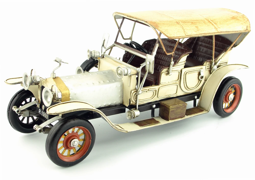 

Старинная железная модель, винтажное украшение для автомобиля, старинное ремесло