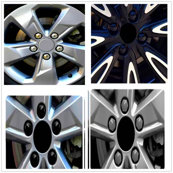 

20Pcs Car Wheel Nut Caps Auto Screw Cover Bolt Decoration for Chevrolet Miray Caprice Agile Stingray Aveo5 Matiz Lumina HHR