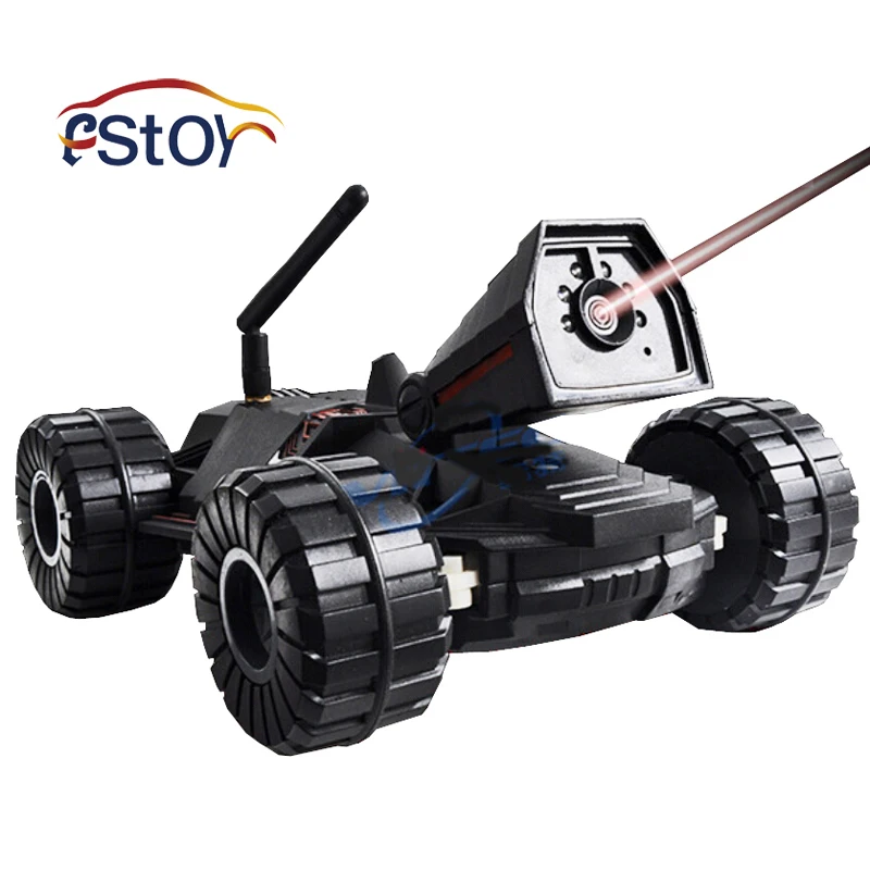 RC Car Wifi App Controlled Spy Car Wireless Armored car 4 Wheel Panzer