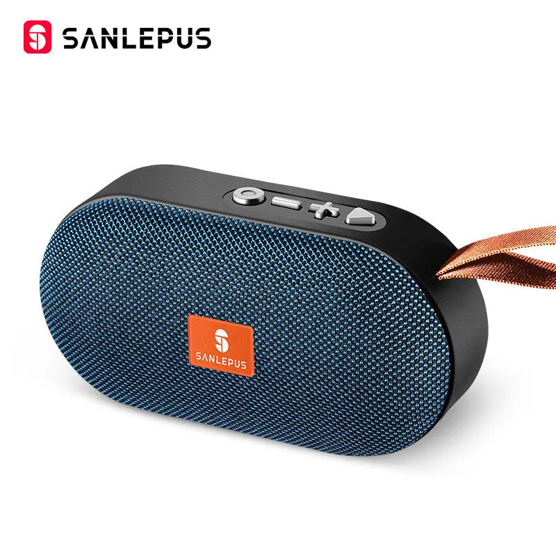 

SANLEPUS Mini Bluetooth Speaker Portable Wireless Speaker Sound System 3D Stereo Music Surround Support Bluetooth,TF AUX USB