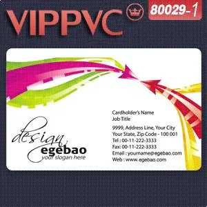 

80029-1 loyalty cards business card template for design only with Single faced Printing