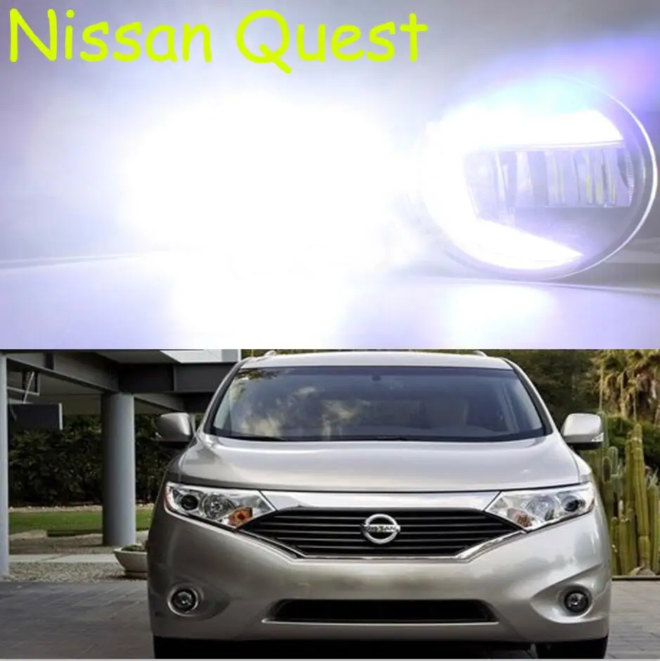 Автомобильный бампер лампа для фар Rogue дневного света светодиодный автомобиль аксессуары daylamp для Quest Titan противотуманная фара - Цвет: Quest