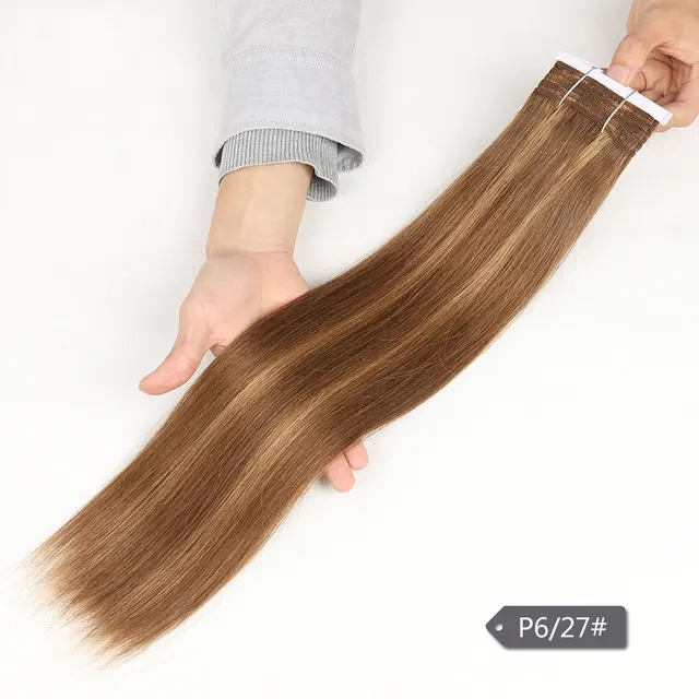 Sleek Pre Colored P4 27 P4 30 P1b 30 P6 2 Human Hair Bundles