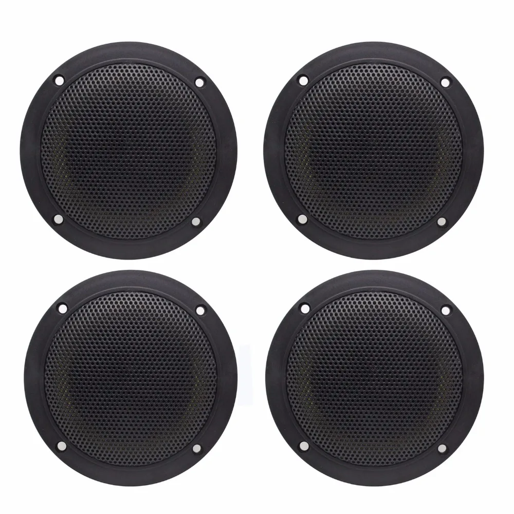 Waterproof Marine Speakers for Outdoor Marine Boat 2Pairs 320Watts