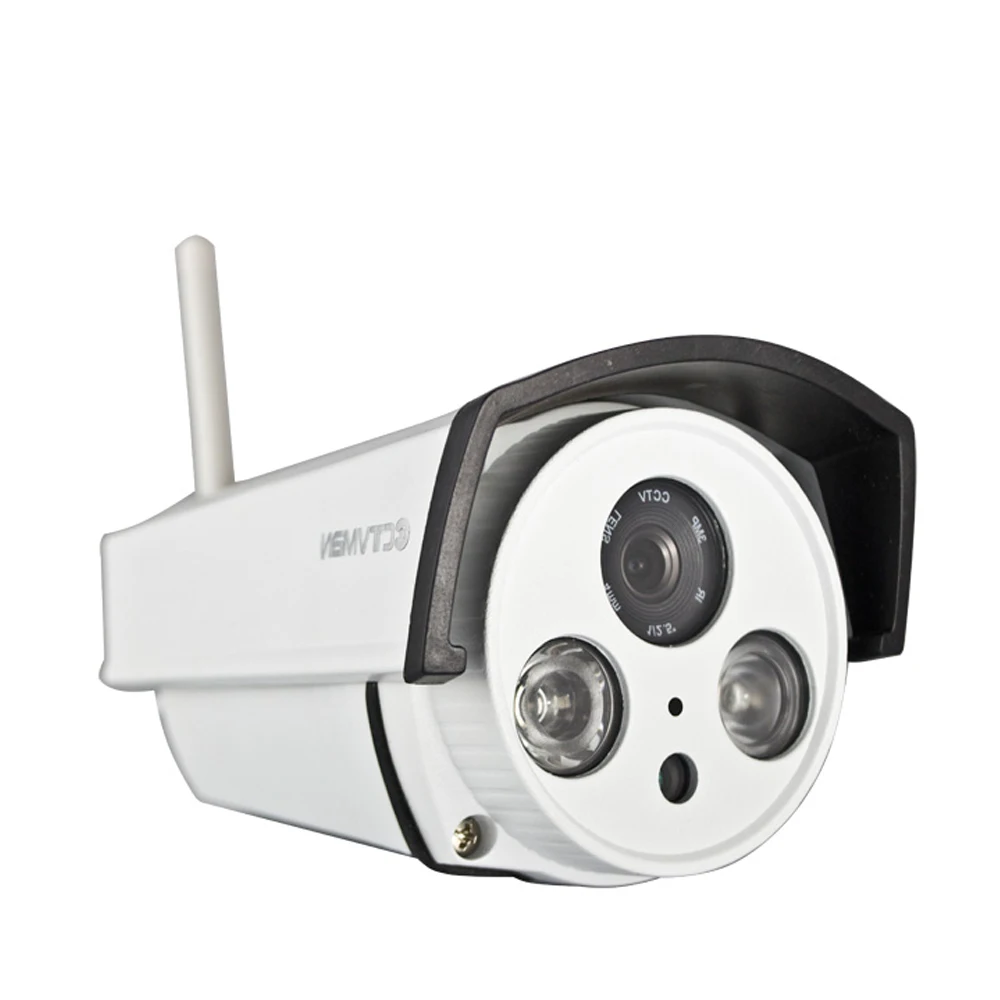 01CTVMAN Wifi IP Camera Outdoor Wi-fi SD Card Slot 1080P Weatherproof Onvif LED Array Night Vision Security Surveillance P2P Cam