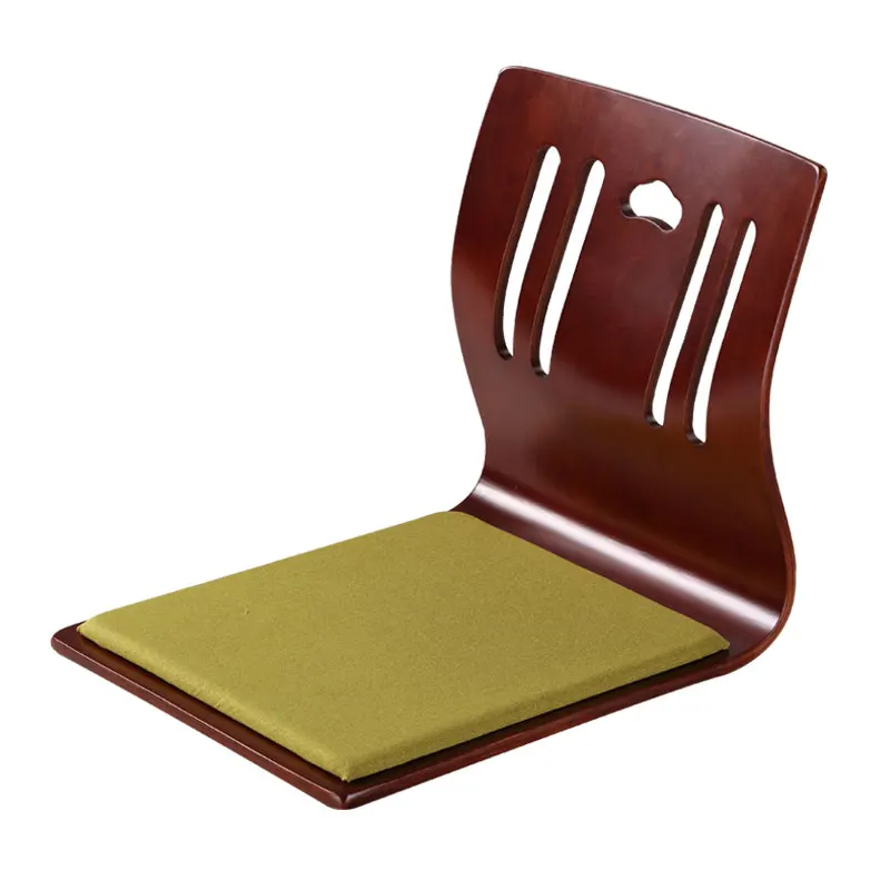 

(4pcs/lot)Japanese Zaisu Chair Design Fabric Cushion Seat Asian Living Room Furniture Tatami Zaisu Floor Legless Chair Wholesale