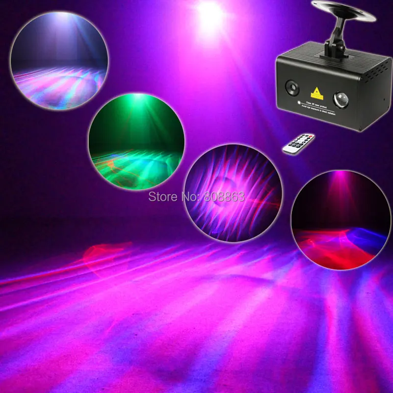 

New R&B Laser Pattern Dream Aurora Water Galaxy Sky Effect Full Color RGB LED DJ Home Party Xmas Disco Bar Dance Stage Light T35
