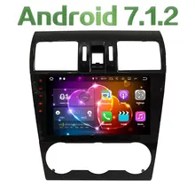 9” Android 7.1.2 Quad Core 2GB RAM 4G Wifi Car DVD Player Radio Stereo For Subaru Forester WRX XV 2013-2015-2017 GPS Navigation