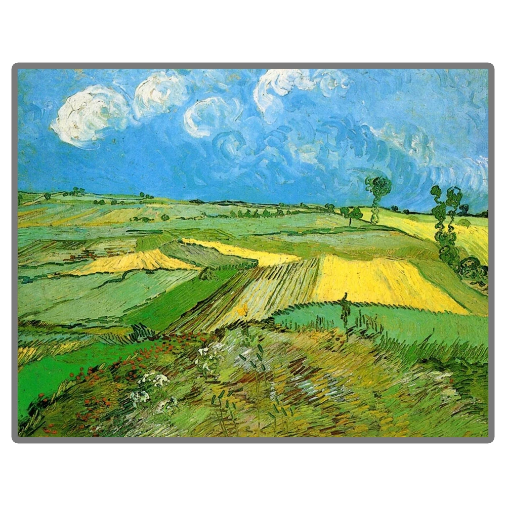 Great Painter Van Gogh &quotWheat fields under a cloudy sky&quot 5D DIY Diamond Painting Full Square/Round Embroidery Sale Drill | Дом и сад