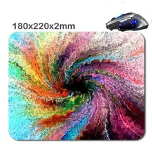 2016 products DIY 3D printing colorful windmill Custom Mouse Pad Custom Rubber Gaming Laptop Computer Tablet Mouse Pad As Gift