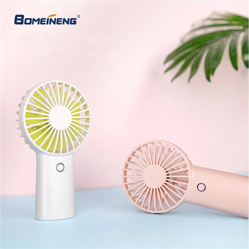 

4000MAH Rechargeable USB Handheld Mini Fan Third Gear Silent Strong Wind Personal Air Cooler Portable Desk Fans for Home Office