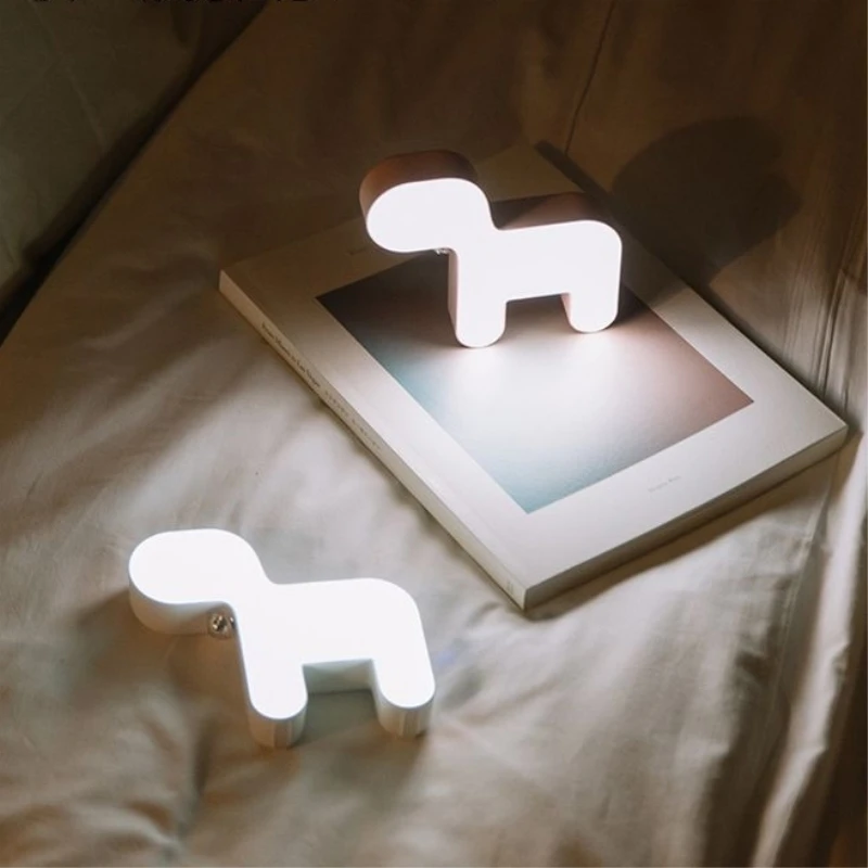Hot Sale LED Dog Night Light Romantic Gift Night Lights Cute Dog Touch