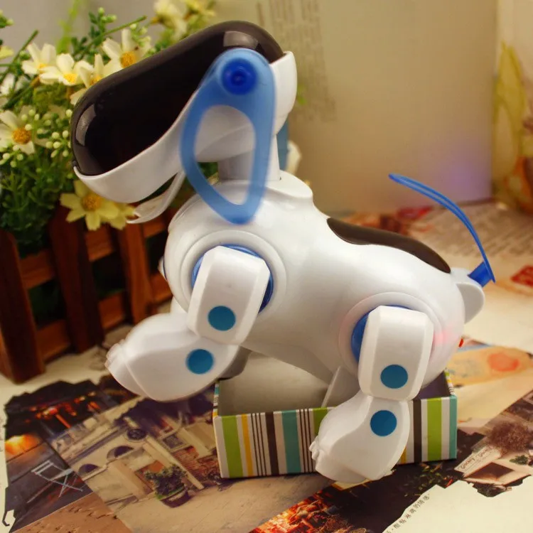 Электронные Домашние животные, робот, собака, интеллектуальная электронная музыка, вспышка, ходьба, собака, дети, щенок, игрушка для домашних животных, лучший друг, рождественские подарки
