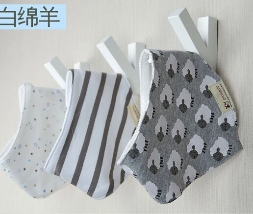 as picture shown6 Детские аксессуары Слюнявчик с цветочным принтом multipul color - Цвет: as picture shown6