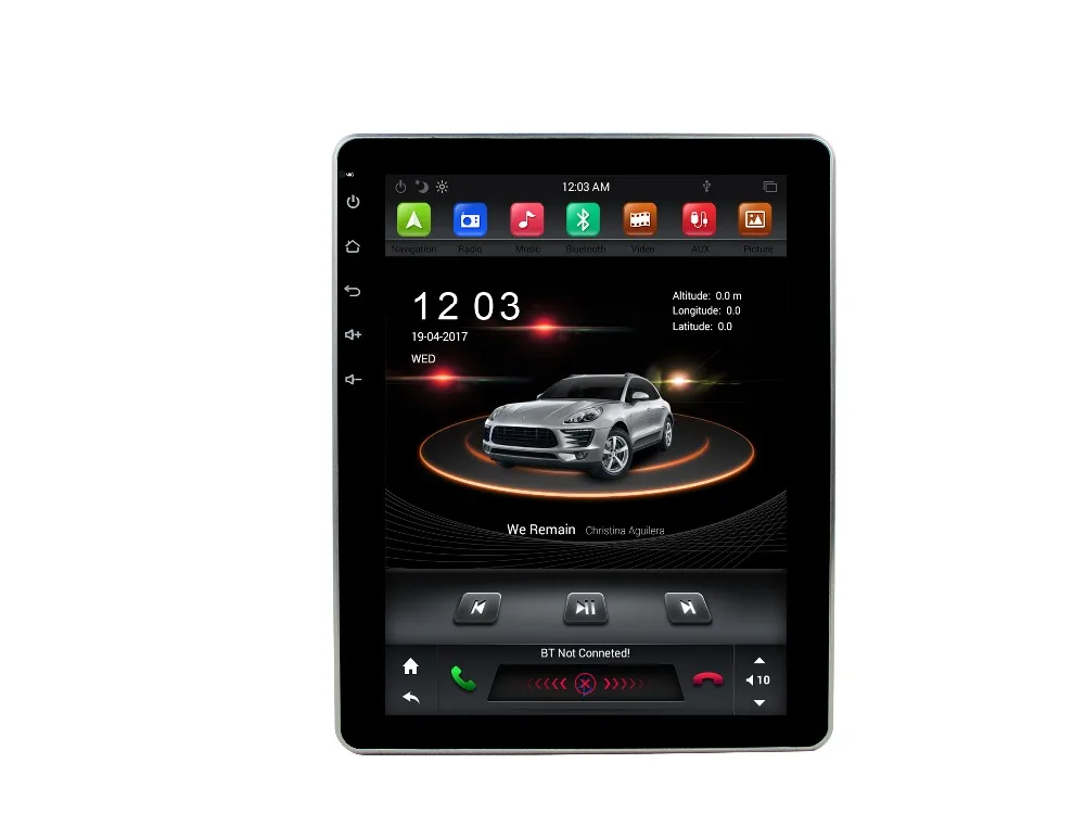 Универсальный 9," 1024*768 2 Din Тесла Тип Android 8,1 PX6 DVD мультимедиа плеер gps-навигация Авторадио dvd-плеер