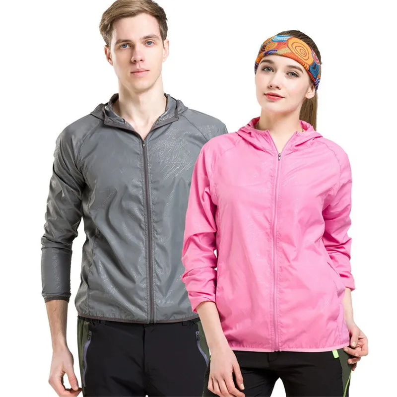 

Unisex Hiking Quick-Drying Summer Outdoor Camping Jacket Protection UV plus Running Fishing Waterproof Sunscreen Clothing