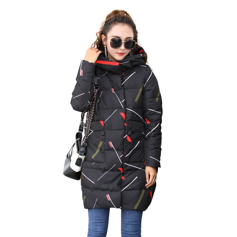 HETOBETO зимнее пальто для женщин Jaqueta Feminina Inverno парки с капюшоном зимняя куртка Chaquetas