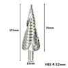 Xcan-taladro hexagonal Pagoda de 4-12 4-32mm, Herramientas Eléctricas HSS, Broca escalonada de acero y Metal ranurado en espiral, envío gratis, 1 Uds. ► Foto 2/6