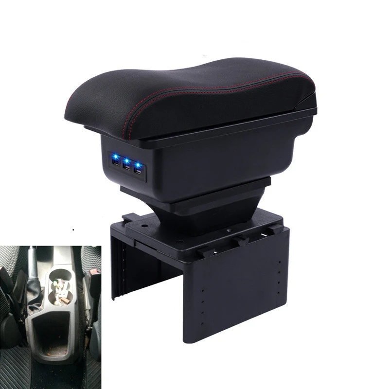 For Ford Focus C Max Armrest Box Central Store Content Storage Box Seat Armrest Box With Cup Holder Ashtrayinterface Car Parts Armrests Aliexpress