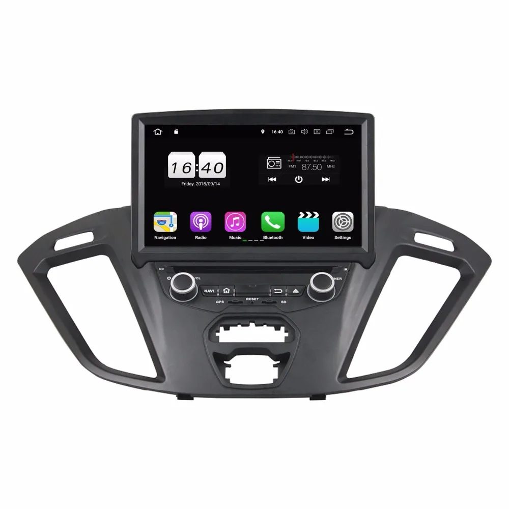 Cheap Android 8.1 Quad core 8" Car DVD Multimedia Player for Ford Transit Custom 2016 2GB RAM Radio GPS Bluetooth WIFI USB 16GB ROM 0
