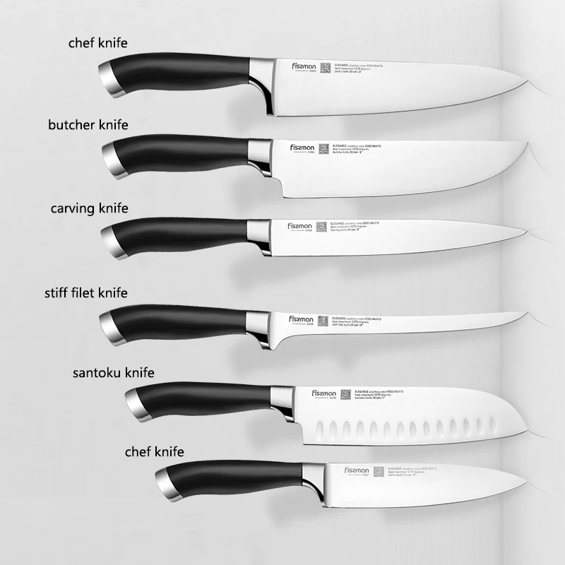 FISSMAN ELEGANCE серия высокопроизводительный немецкий стальной кухонный нож с ABS