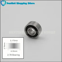 10 шт. 2,78 мм высокого наконечника картридж стоматологические керамические шарики с крышкой ротор подшипник