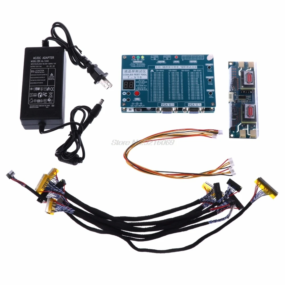 

Laptop TV/LCD/LED Test Tool Panel Tester Support 7 -84 Inch LVDS 6 Screen Line