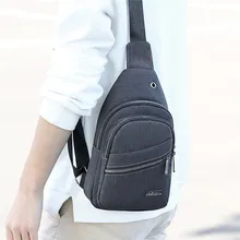 Новая стильная мужская маленькая сумка, дикая сумка-мессенджер, модная клетчатая нагрудная сумка на одно плечо, Modische praktische Tasche