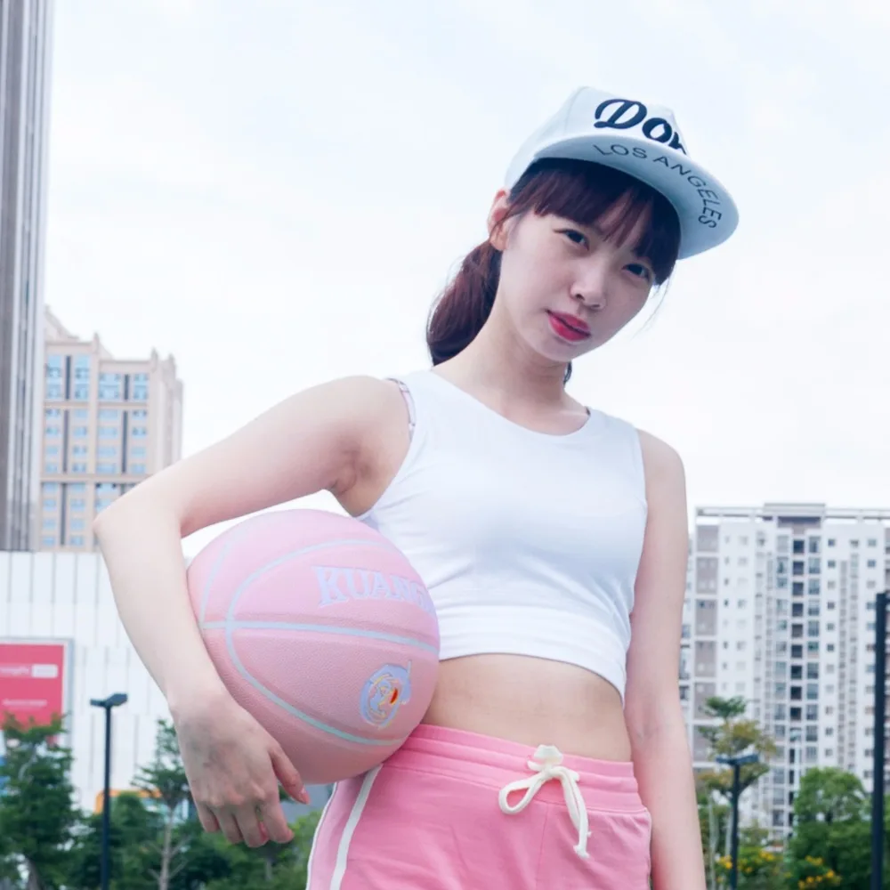 Youth and Womens Girls Pink Basketball Size 5 Kids& Youth, Size 6 Womens, Size 7 Pro Premium Composite Leather REBOIL Go Indoor and Outdoor for Girls Youth and Womens Girls Pink Basketball Size 5 Kids& Youth, Size 6 Womens, Size 7 Pro Premium Composite Leather REBOIL Go Indoor and Outdoor for Girls