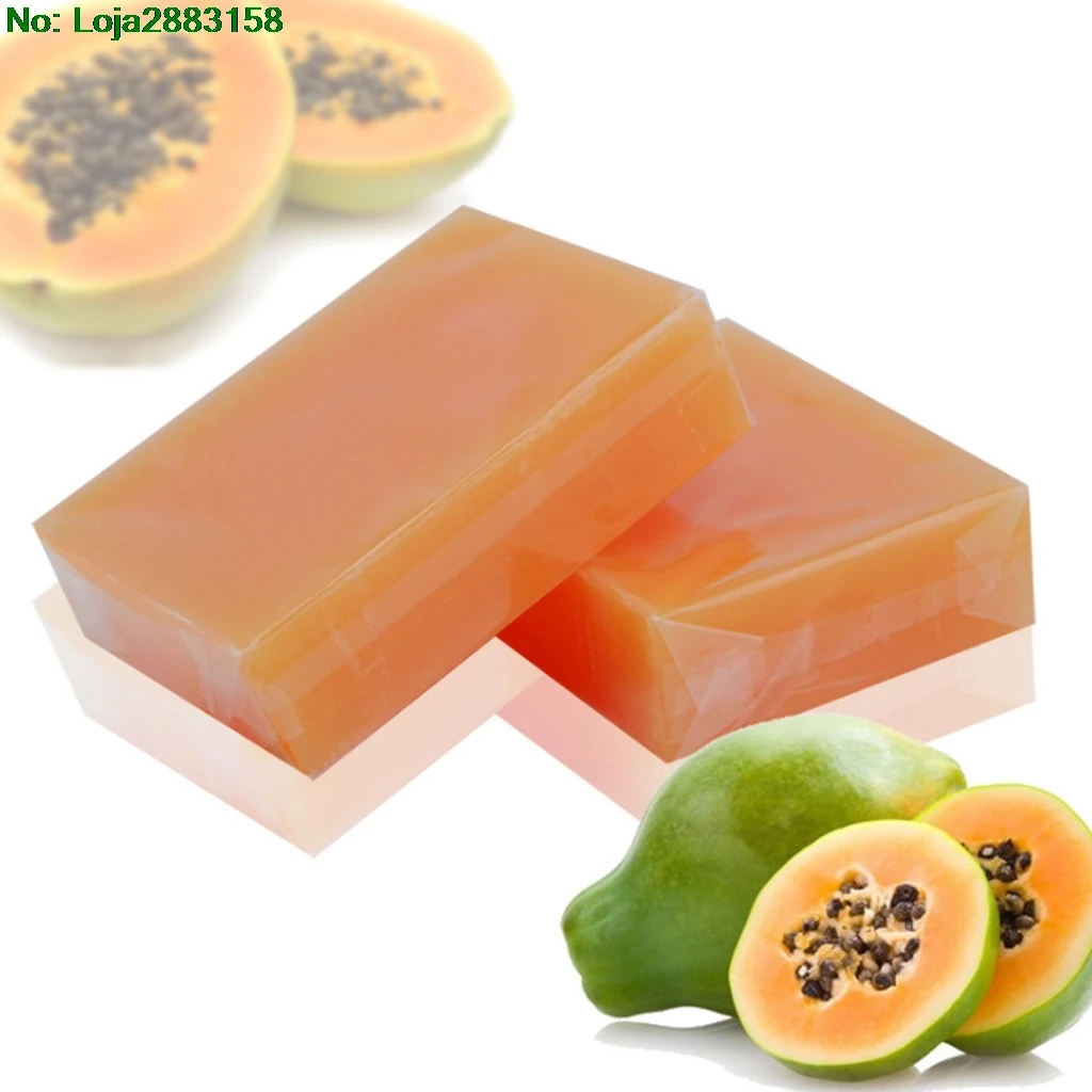 

Natural Organic Herbal Green Papaya Whitening Lightening Skin Handmade Soap