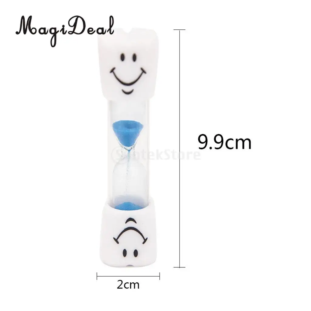 Tooth Brushing Timer Hourglass Sandglass Glass Lovely Smile Sand Egg Timers Kitchen Tool Office Decor Games Playing Novelty Gift
