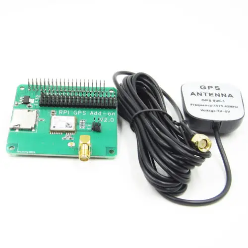 

Add-on NEO-6 GPS Module GPS Add-on GPS Shiled For Raspberry PI + Antenna