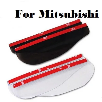 

For Mitsubishi Galant i i-MiEV Lancer Lancer Cargo Evolution Ralliart Minica 3D Auto Rain Eyebrow Rearview mirror rain gear 2X