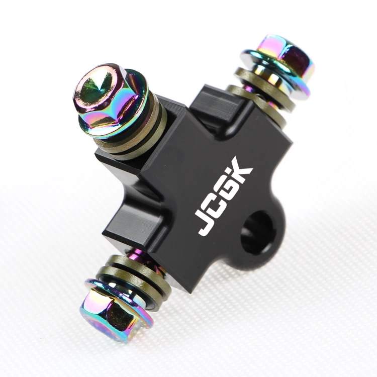 

Stunt Dirt Bike Banjo Bolt Fitting M10*1.25mm*3 Hole For Motorcycle Scooter Dirt Bike Rear Front Brake System For Honda Kawasaki