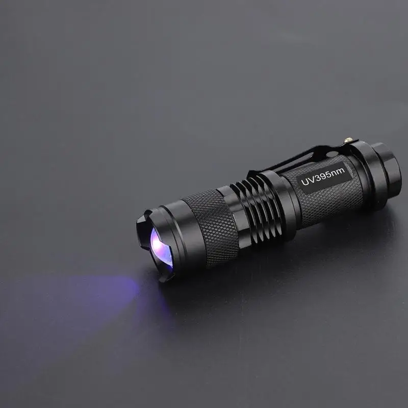 УФ Ультра светодиодный фонарик Blacklight инспекции свет лампы факел 395/365 нм
