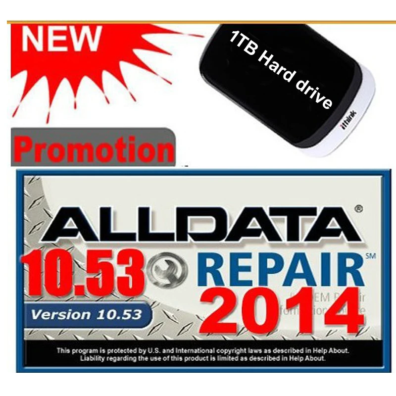 Alldata 10.53 с+2015 Мти on5+Эльза 4.1+AUDATA 3.38+ЭСИ полный набор авто ремонт программного обеспечения с 1Tb USB 3.0 Жесткий диск Alldata 10.53 с+2015 Мти on5+Эльза 4.1+AUDATA 3.38+ЭСИ полный набор авто ремонт программного обеспечения с 1Tb USB 3.0 Жесткий диск